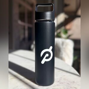 Peloton 16oz Glass Bottle with Silicone Sleeve